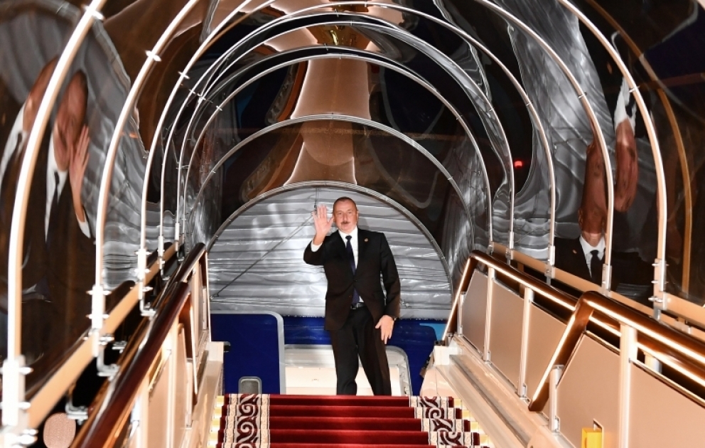 President Ilham Aliyev concluded his visit to Kyrgyzstan