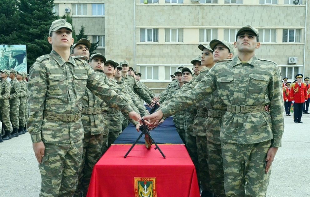 "Gizir hazırlığı kursu"na qəbul olan kursantların andiçmə mərasimi keçirilib