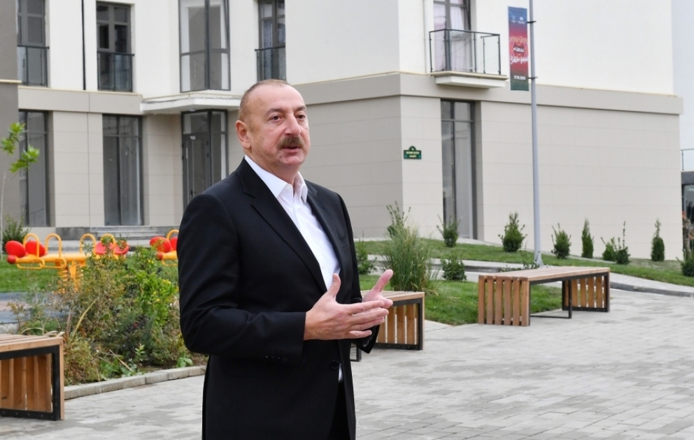 Prezident İlham Əliyev: Qarabağ münaqişəsi mövzusu bağlandı