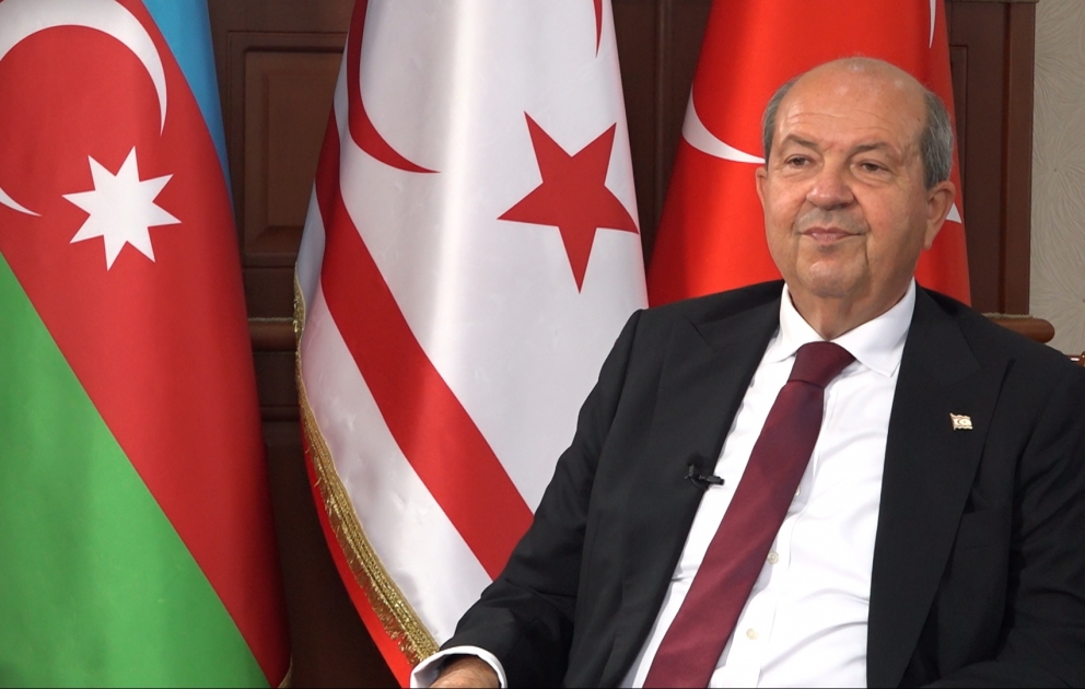 President of the Turkish Republic of Northern Cyprus Ersin Tatar`s exclusive interview with AZERTAC