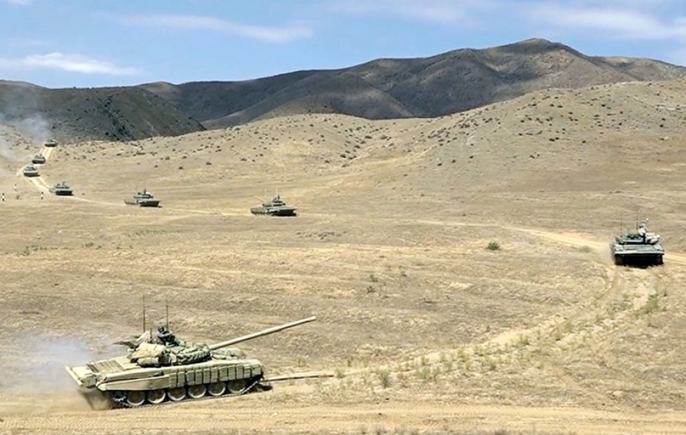 Combined Arms Army holds preparatory training for the "Mustafa Kemal Ataturk-2023" exercises