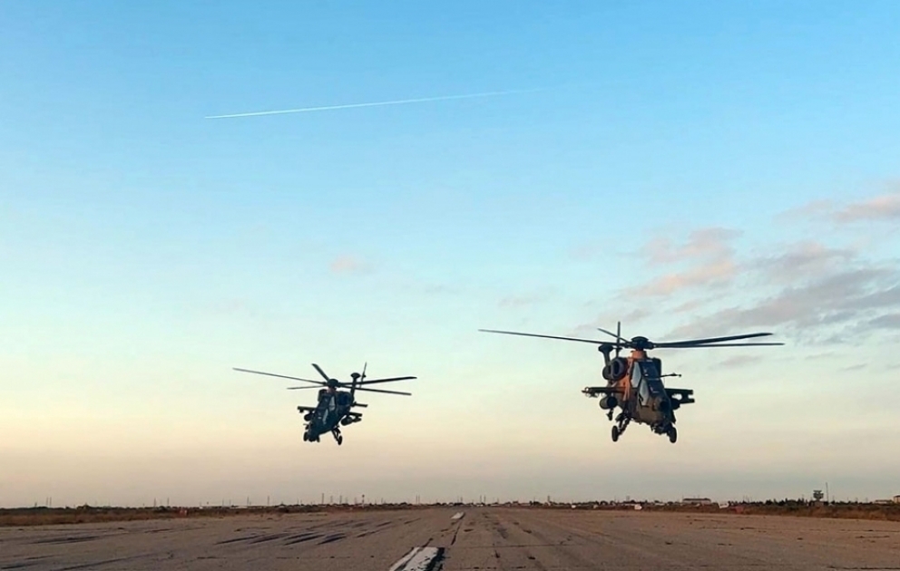 Various tasks are worked out with aircraft during "Mustafa Kemal Ataturk-2023" joint tactical exercises