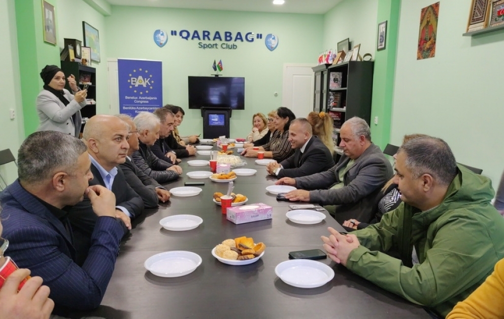 Rotterdamda soydaşlarımızla keçirilən görüşdə Qərbi Azərbaycana Qayıdış Konsepsiyasından danışılıb