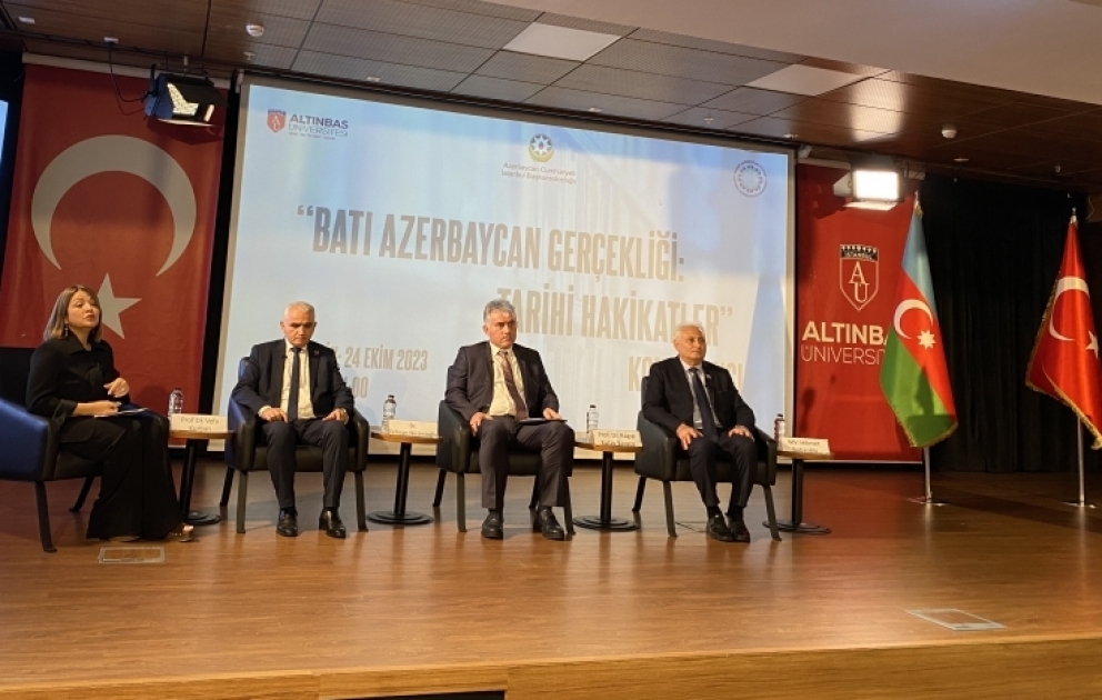İstanbulda “Qərbi Azərbaycan gerçəkliyi: tarixi həqiqətlər” mövzusunda konfrans keçirilib