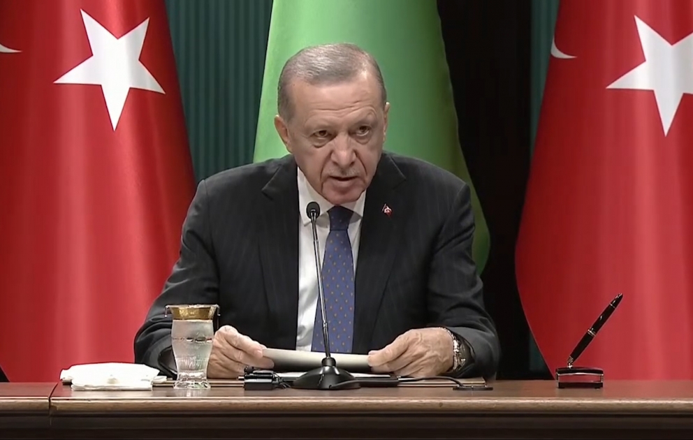 Ərdoğan: Türkmənistan qazının dünya bazarlarına çıxarılması üçün Azərbaycanla üçtərəfli əməkdaşlıq vacibdir
