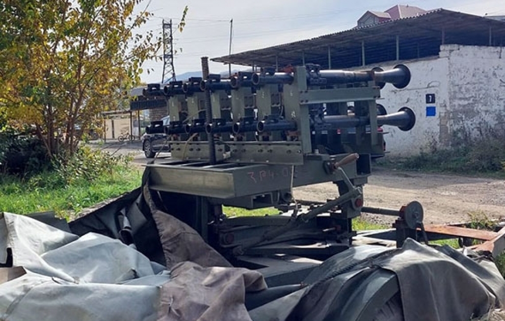 Qarabağ bölgəsində əldəqayırma partladıcıların hazırlandığı emalatxana aşkar edilib