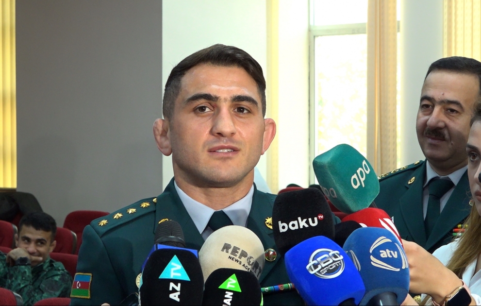 Sərbəst güləş millimizin lideri: Bu yarışda qalib ölkənin idmançıları kimi iştirak edəcəyik