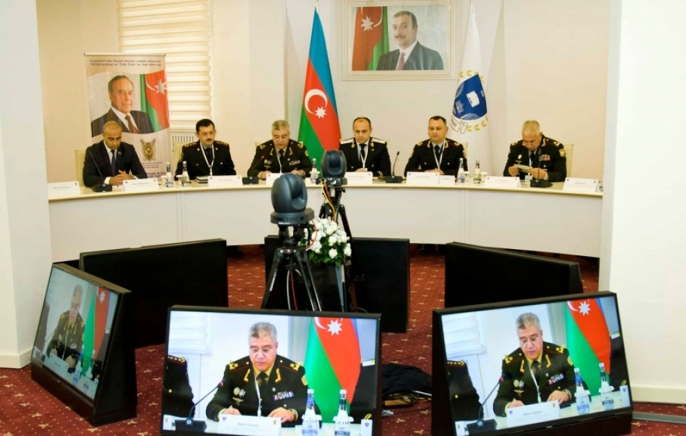 Polis Akademiyasında Zəfər tarixinə həsr olunan konfrans keçirilib