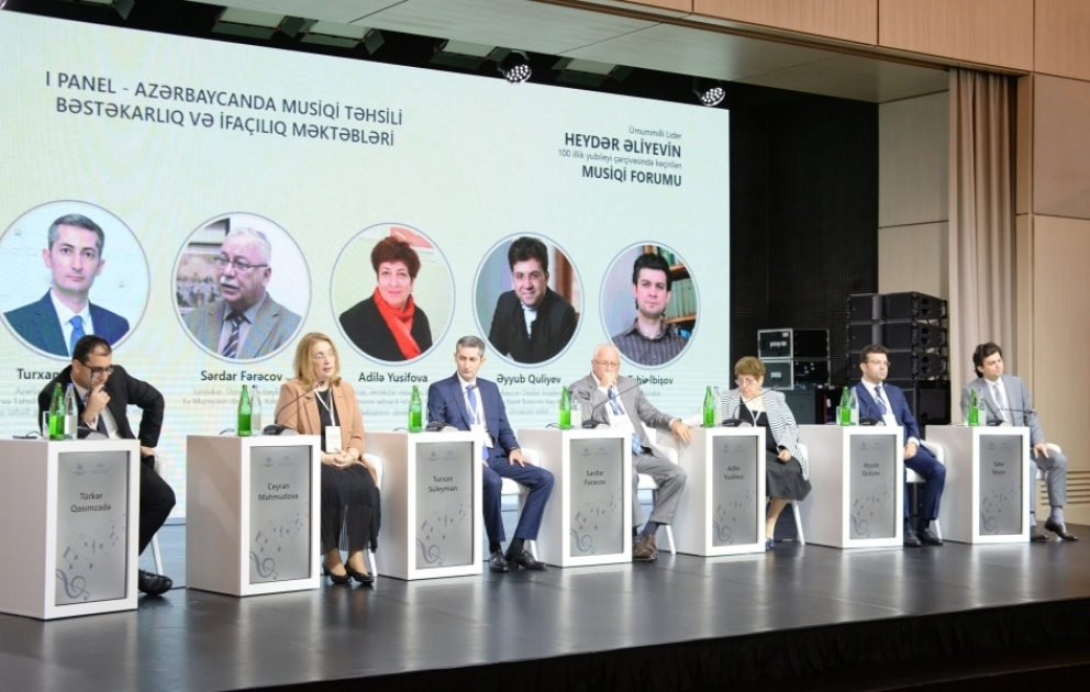 Musiqi Forumu panel sessiyalarla davam edib