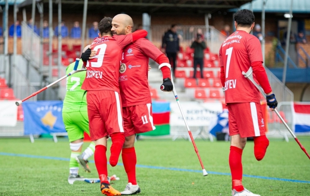 Azərbaycanın amputant futbolçulardan ibarət millisi Avropa çempionatına vəsiqə qazanıb