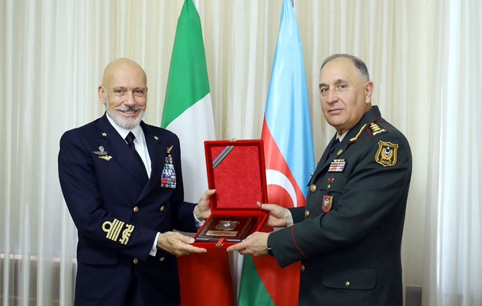 Italienischer Generalstabschef zu Besuch in Aserbaidschan