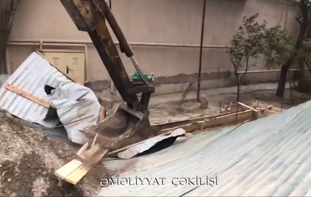 FHN tərəfindən qanunsuz tikinti işlərinin qarşısı alınıb