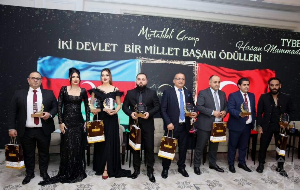 “Bir millət, iki dövlət” adlı mükafatlandırma mərasimində AZƏRTAC da təltif olunub