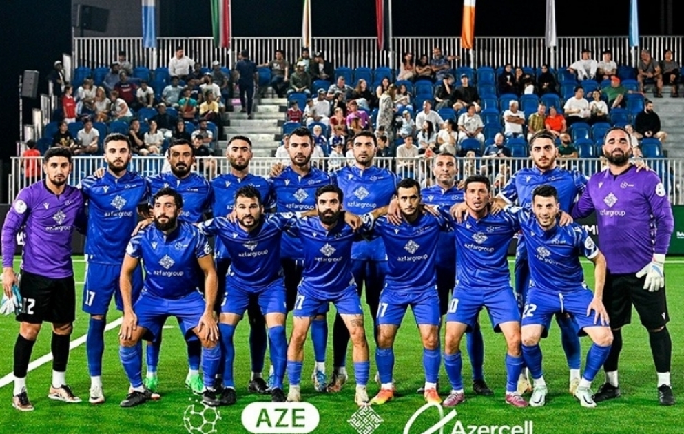 Dünya çempionatı: Azərbaycanın minifutbol yığması yarımfinala vəsiqə qazanıb