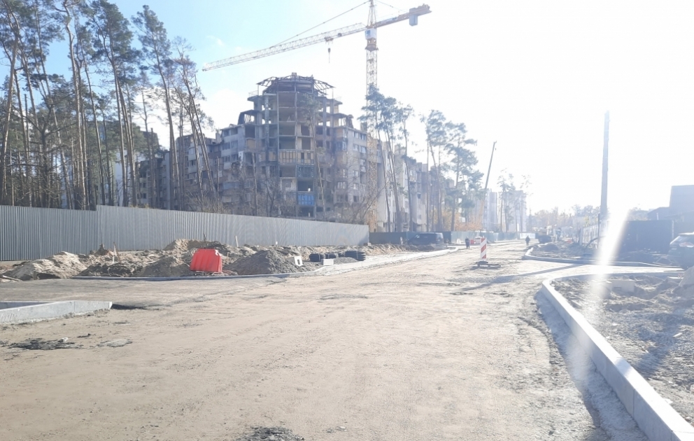 Yenidən qurulan İrpendə Azərbaycan izi