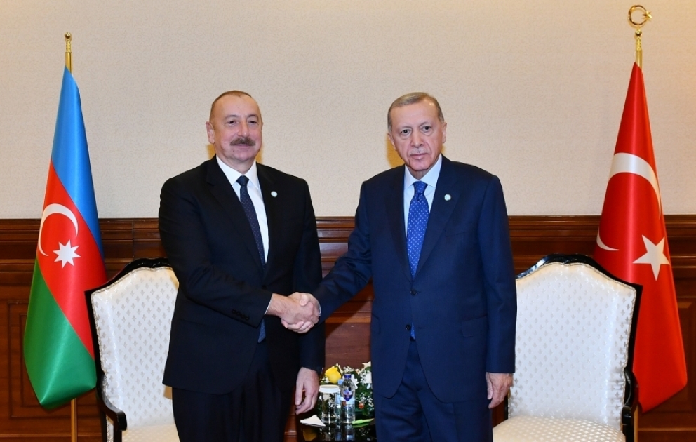 President of Azerbaijan Ilham Aliyev held meeting with President of Türkiye Recep Tayyip Erdogan in Astana
