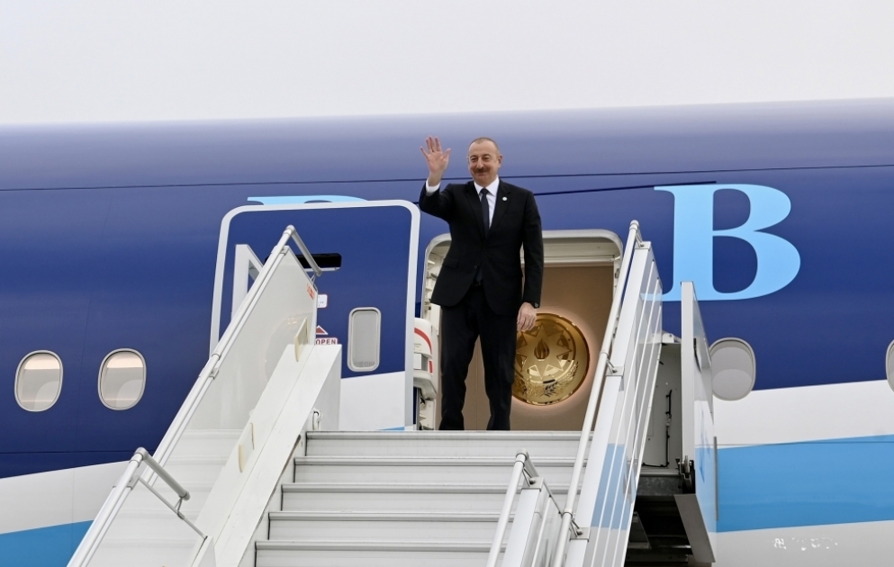 President of Azerbaijan Ilham Aliyev concluded his visit to Kazakhstan