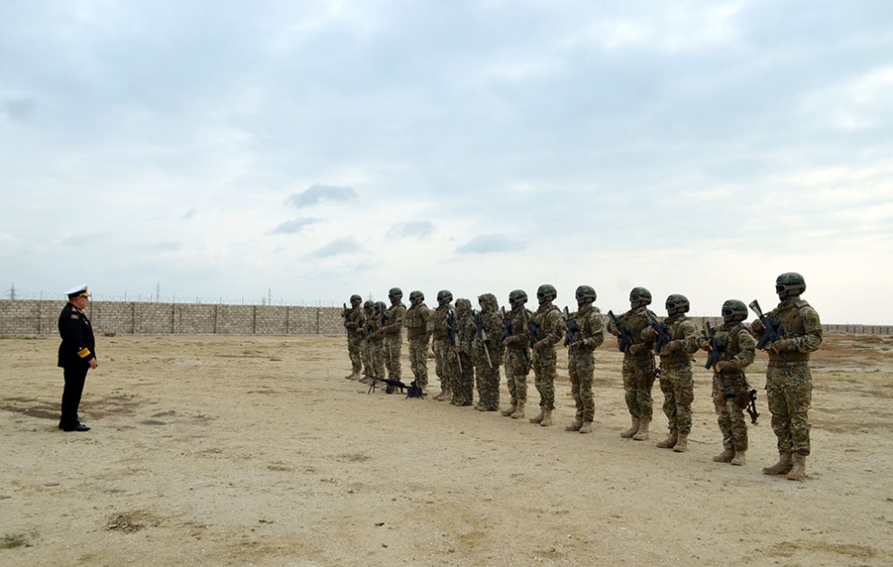 “Sualtı hücum xüsusi təyinatlı kursu"nun buraxılış mərasimi keçirilib