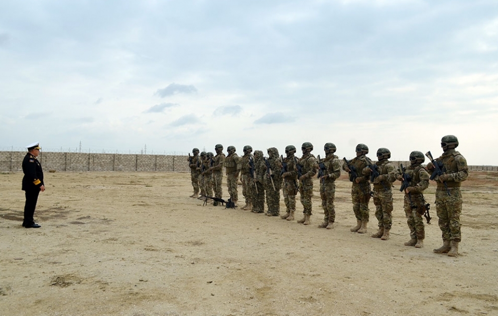 A graduation ceremony of the Underwater attack special force course was held