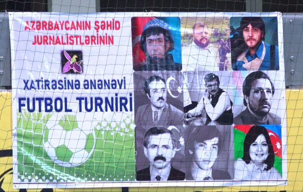 Şəhid jurnalistlərin xatirəsinə həsr olunmuş turnirə yekun vurulub