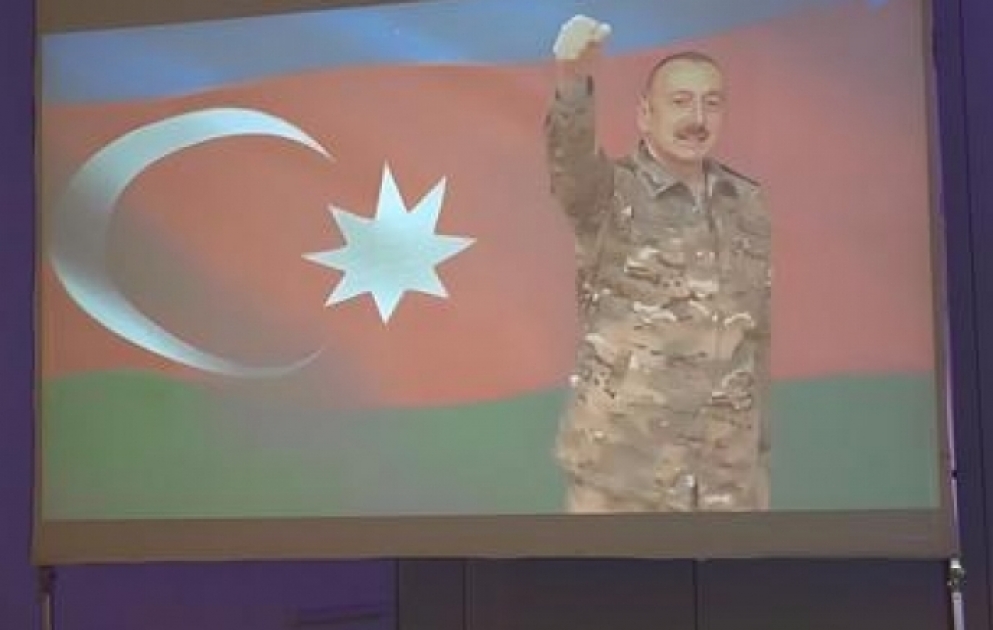 Strasburqda Zəfər Günü təntənə ilə qeyd olunub
