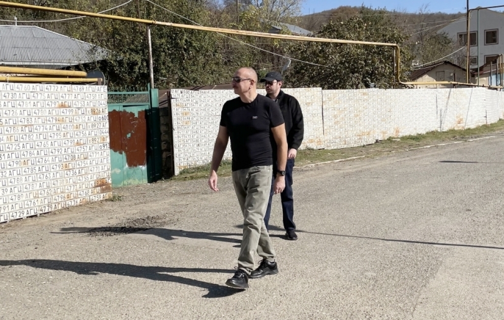 President Ilham Aliyev and First Lady Mehriban Aliyeva visited Vangli village of Kalbajar district