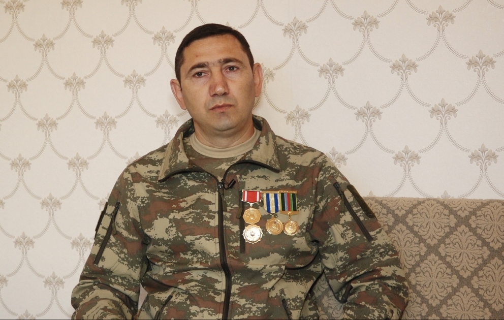 Müharibədə sol ayağını itirən baş leytenant