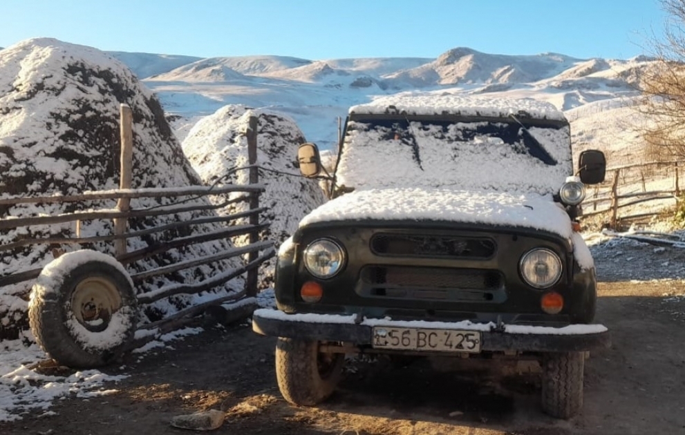 Qubanın yüksək dağlıq ərazilərinə qar yağıb