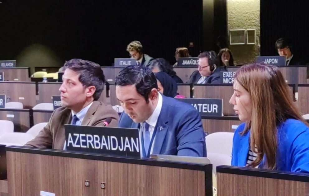 Azərbaycan tərəfi Ermənistanın xarici işlər nazirinin çıxışına etirazını bildirib - UNESCO - da