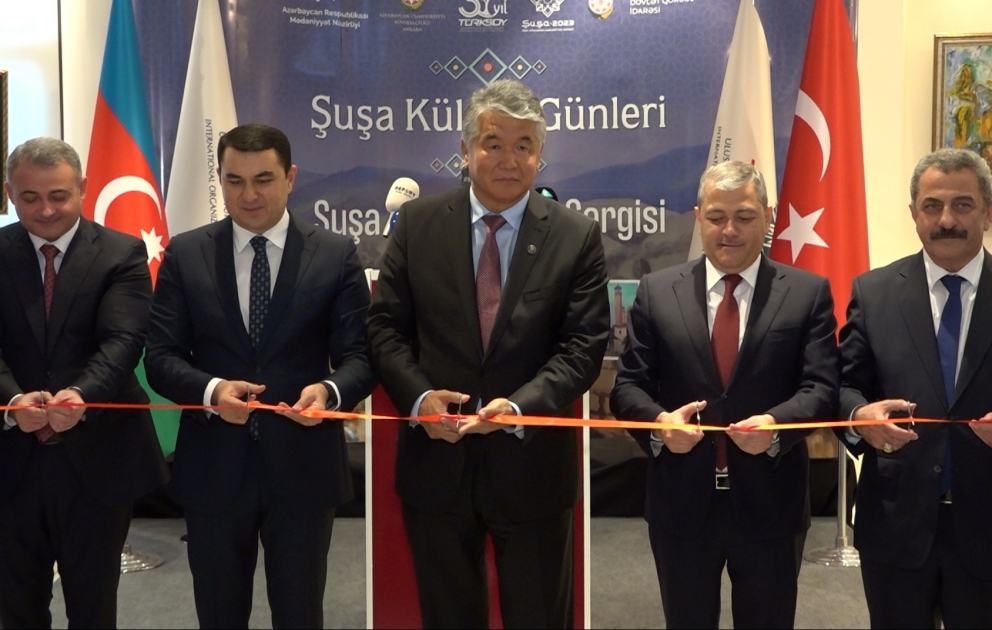 Şuşalı rəssamların Ankarada sərgisi açılıb