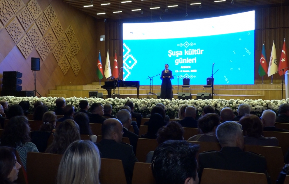 Şuşa Mədəniyyət Günləri çərçivəsində Ankarada konsert olub
