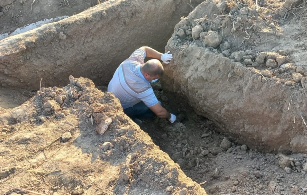 Ağdamda aşkarlanan qəbirlərin Qafqaz Albaniyası dövrünə aid olduğu ehtimal edilir