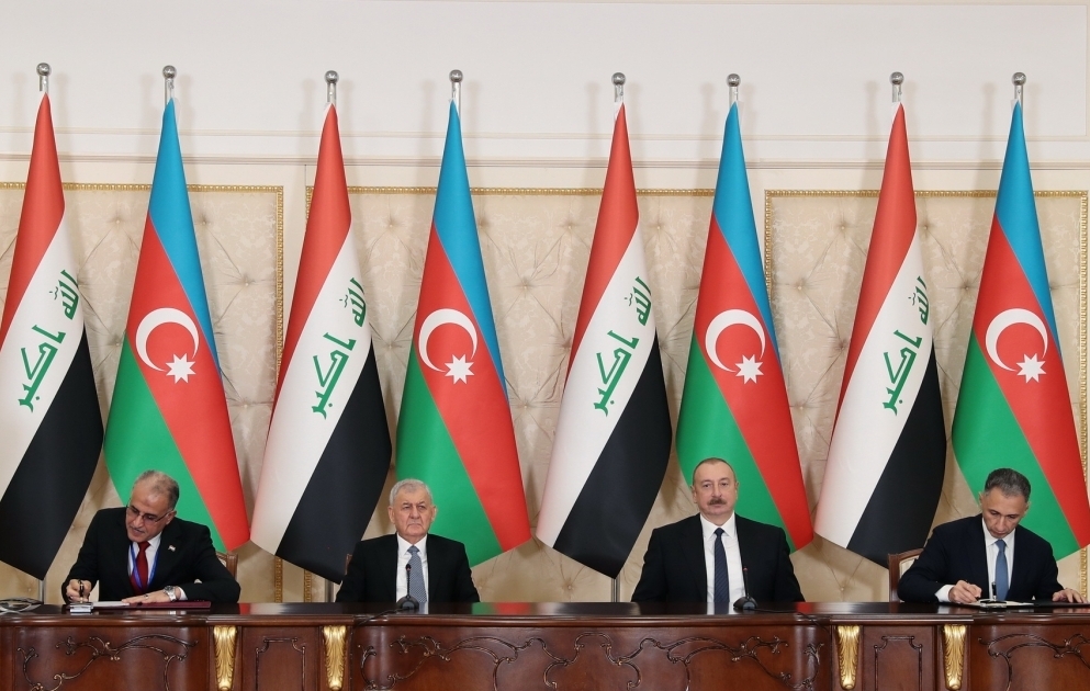 Aserbaidschan und Irak unterzeichnen Dokumente
