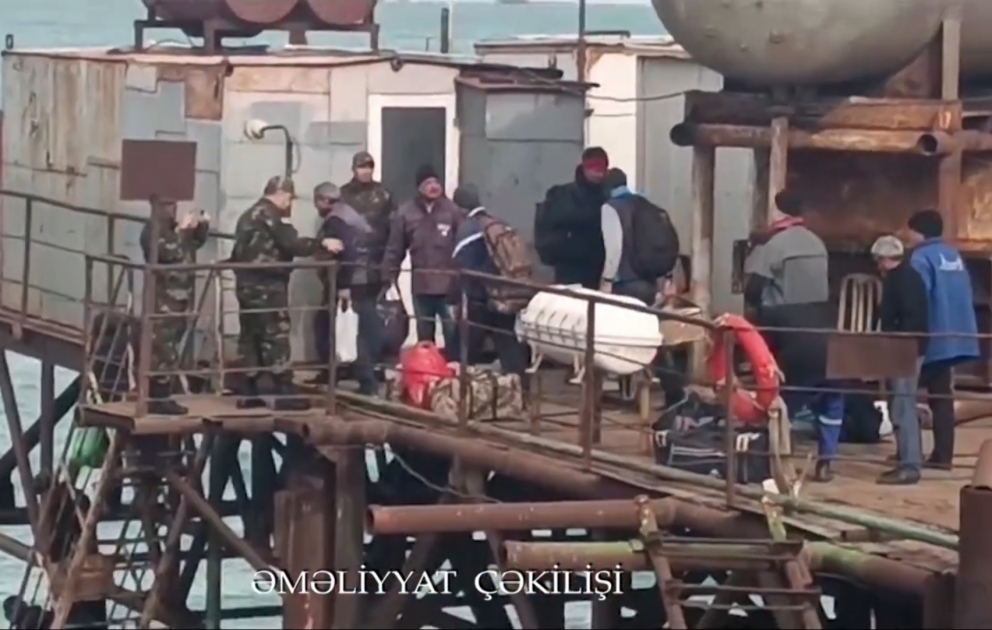 FHN: Dənizçilər gəmi vasitəsilə təxliyə edilib