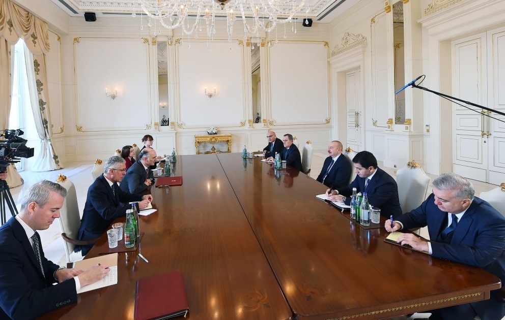 President of Azerbaijan Ilham Aliyev received UK Parliamentary Under Secretary of State, Minister of State for Europe and North America