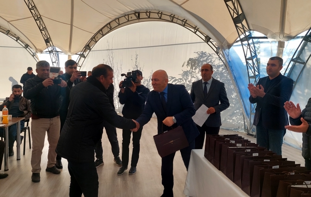 Laçında daha 21 ailəyə evlərin açarları təqdim olunub