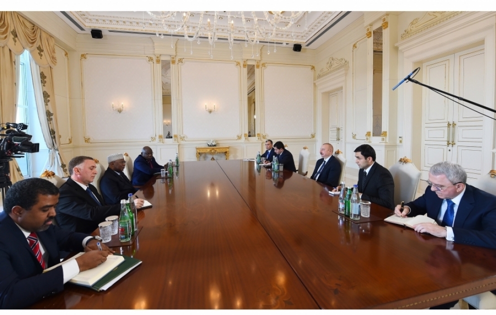 President Ilham Aliyev received Secretary-General of Organization of Islamic Cooperation Hissein Brahim Taha