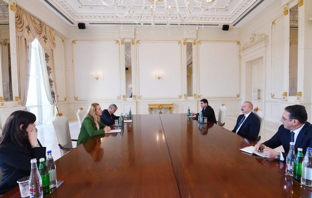 President Ilham Aliyev received Executive Secretary of UN Economic Commission for Europe