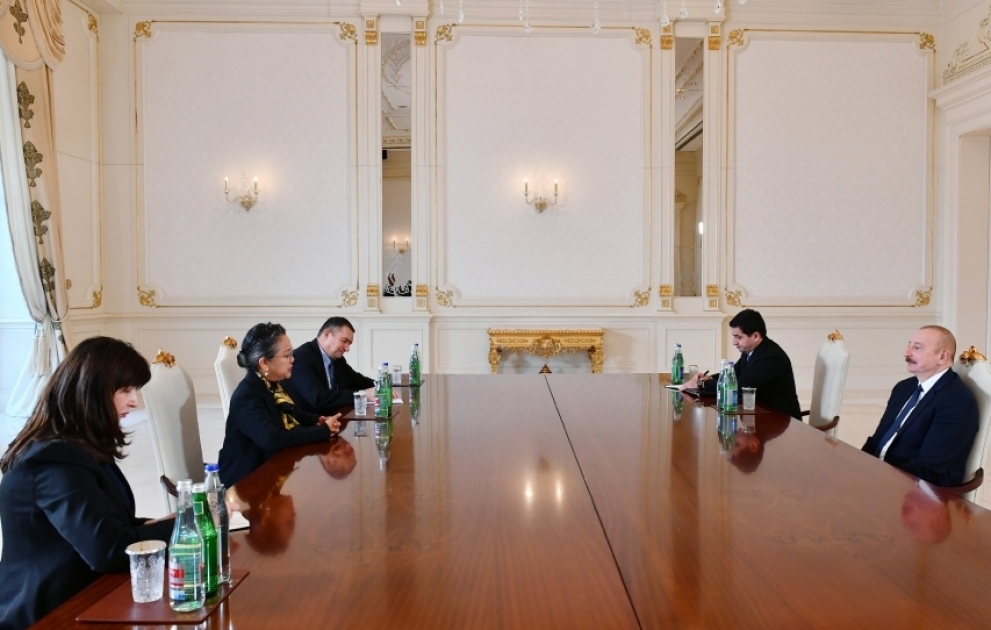 President Ilham Aliyev received Executive Secretary of UN Economic and Social Commission for Asia and the Pacific