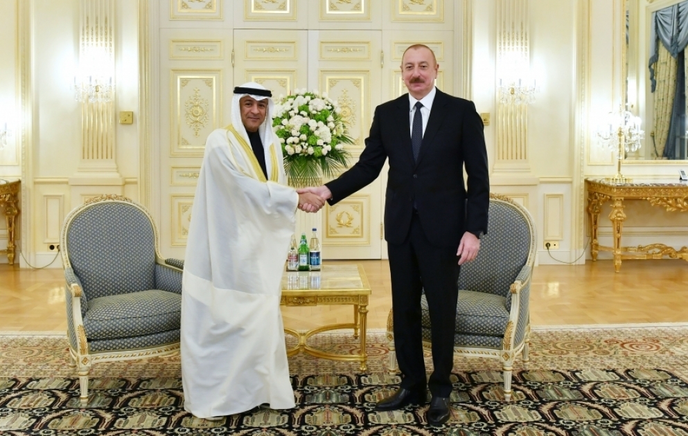 Президент Ильхам Алиев принял генерального секретаря Совета сотрудничества арабских государств Персидского залива