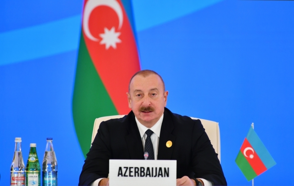 Prezident İlham Əliyev: SPECA-ya üzv ölkələrdə sülhün, sabitliyin hökm sürməsi, inkişaf dövlətlərimizin və xalqlarımızın böyük uğurudur