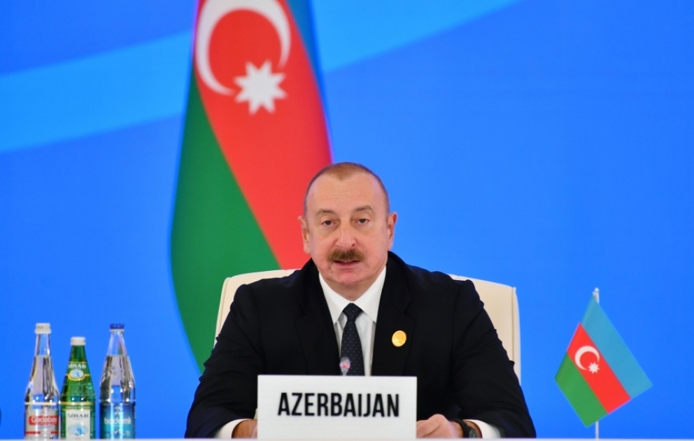 Президент Ильхам Алиев: Мир, стабильность, спокойствие, развитие в странах-членах СПЕКА – большое достижение наших государств и народов