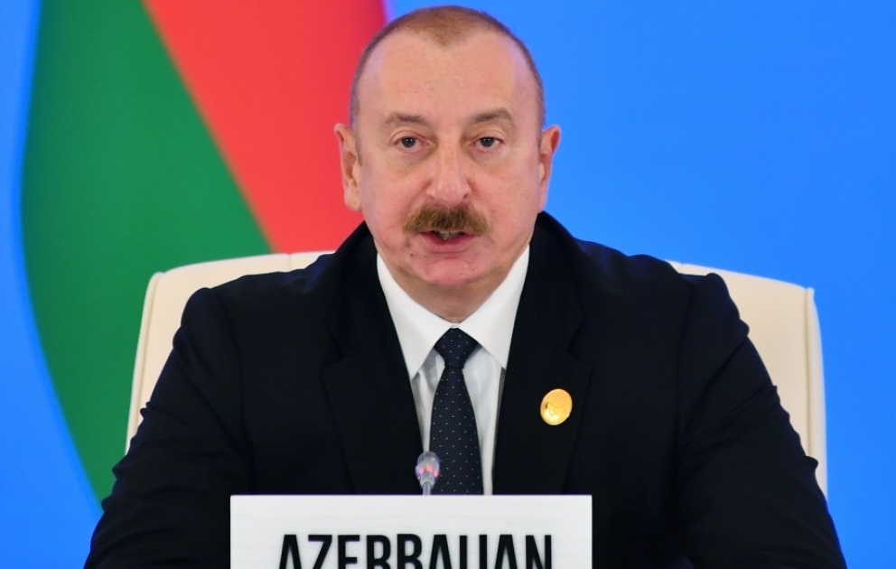 President of Azerbaijan: Armenia is one of a few failed and dependent states worldwide trying to serve several patrons