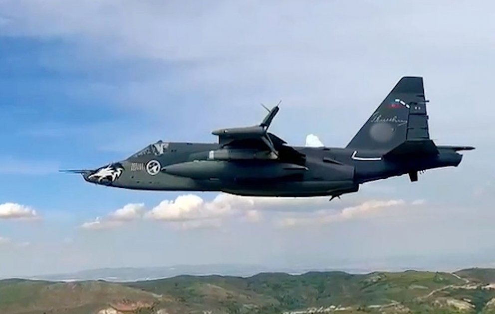 С самолетов «СУ-25ML» выполнены учебные стрельбы