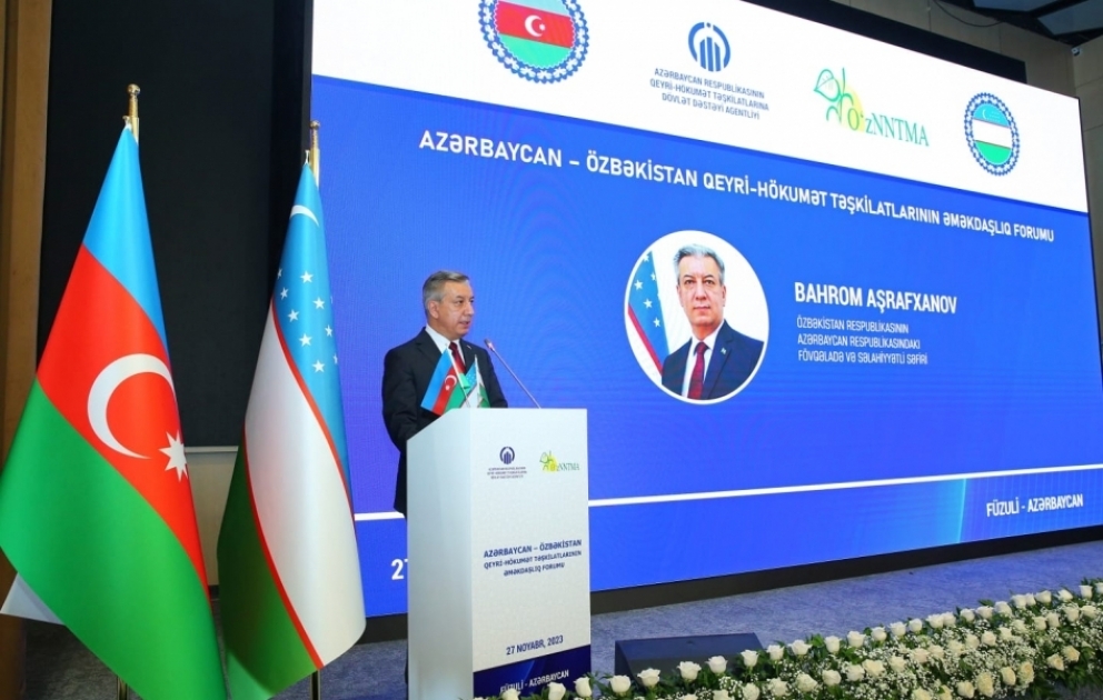 İşğaldan azad edilmiş ərazilərdə Azərbaycan və Özbəkistan QHT-lərinin forumu keçirilib