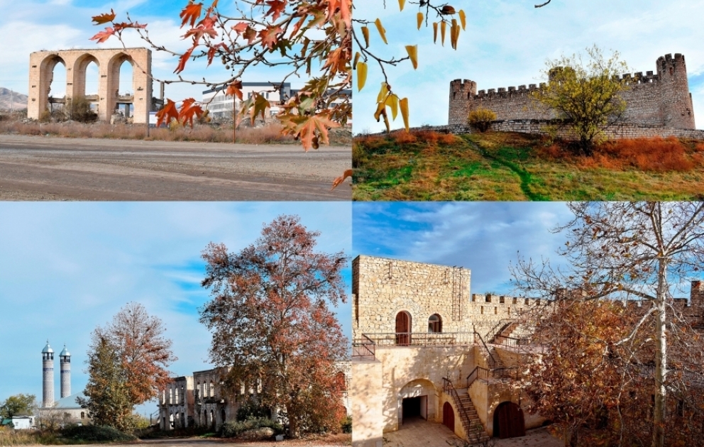 Paysages d’automne de la région d’Aghdam