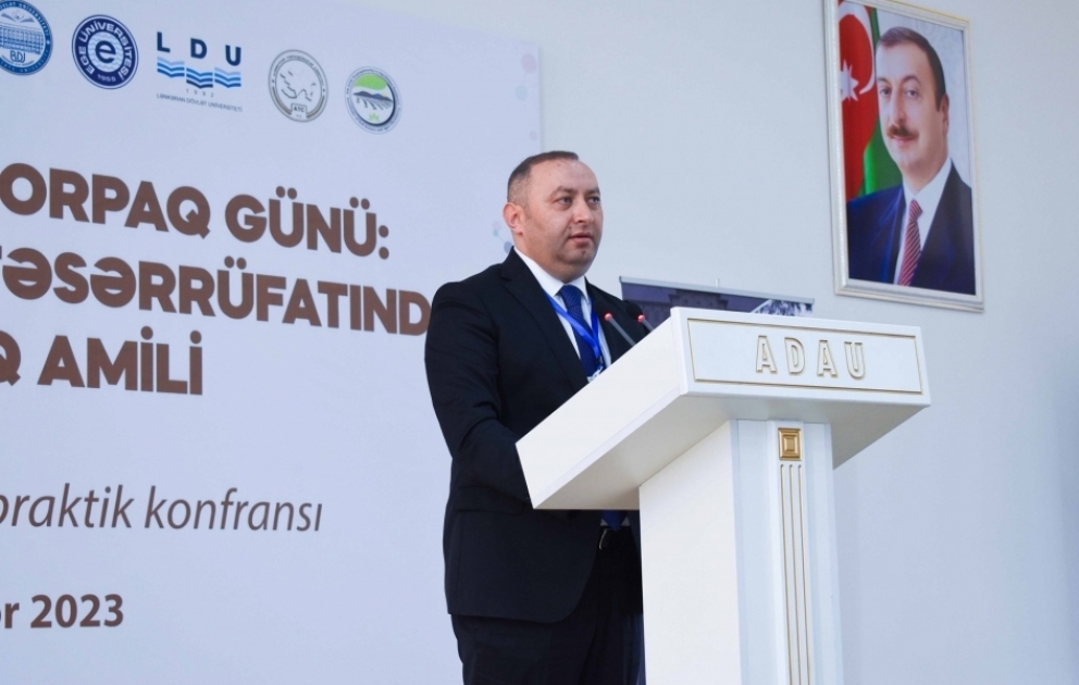 ADAU-nun rektoru: Torpaqların antropogen yüklənməsi kritik həddə yaxınlaşır