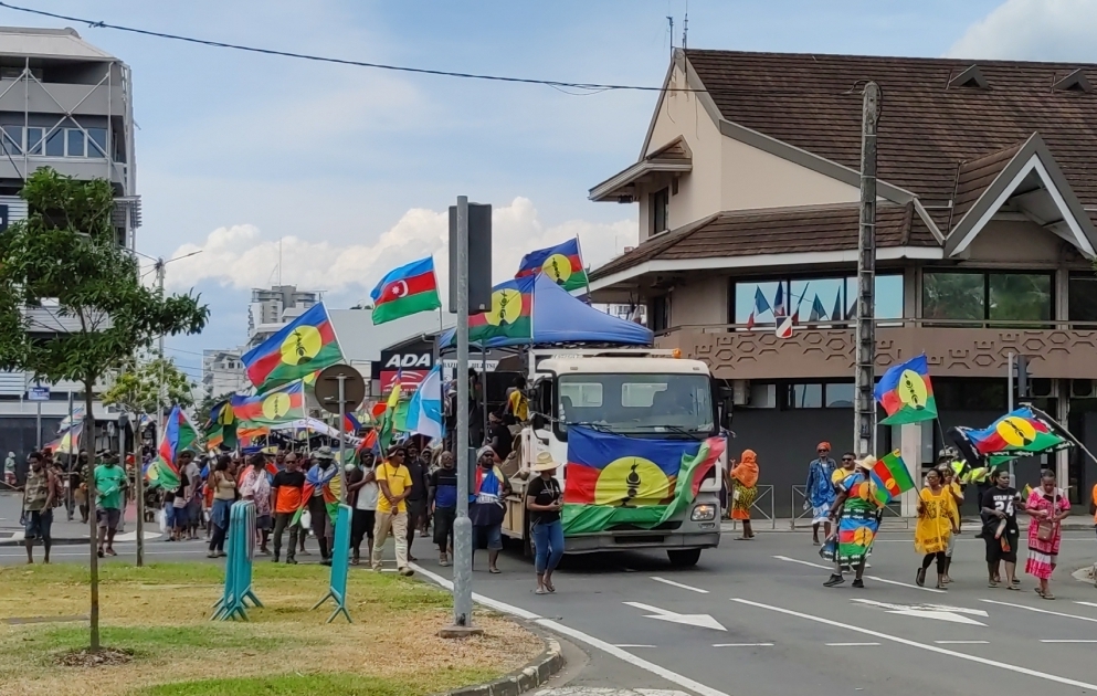 В Новой Каледонии прошла акция протеста