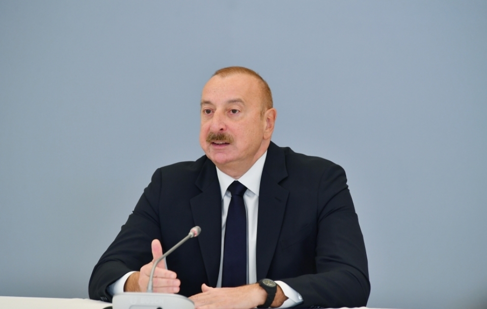 Prezident İlham Əliyev: Suverenliyimizi bərpa edəndə Qarabağda böyük həcmdə çoxsaylı erməni kontingenti var idi