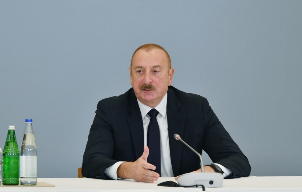Azərbaycan Prezidenti: Fransa və Hindistan Ermənistanı silahlandırmaqla, necə deyərlər, tonqala yanacaq tökürlər
